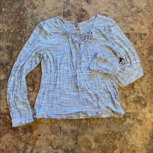 Striped long sleeve t-shirt